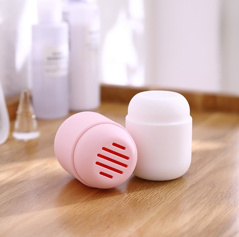 Makeup Sponge Storage Case Multi-hole Moisture-proof Beauty Sponge Holder Cosmetic Container