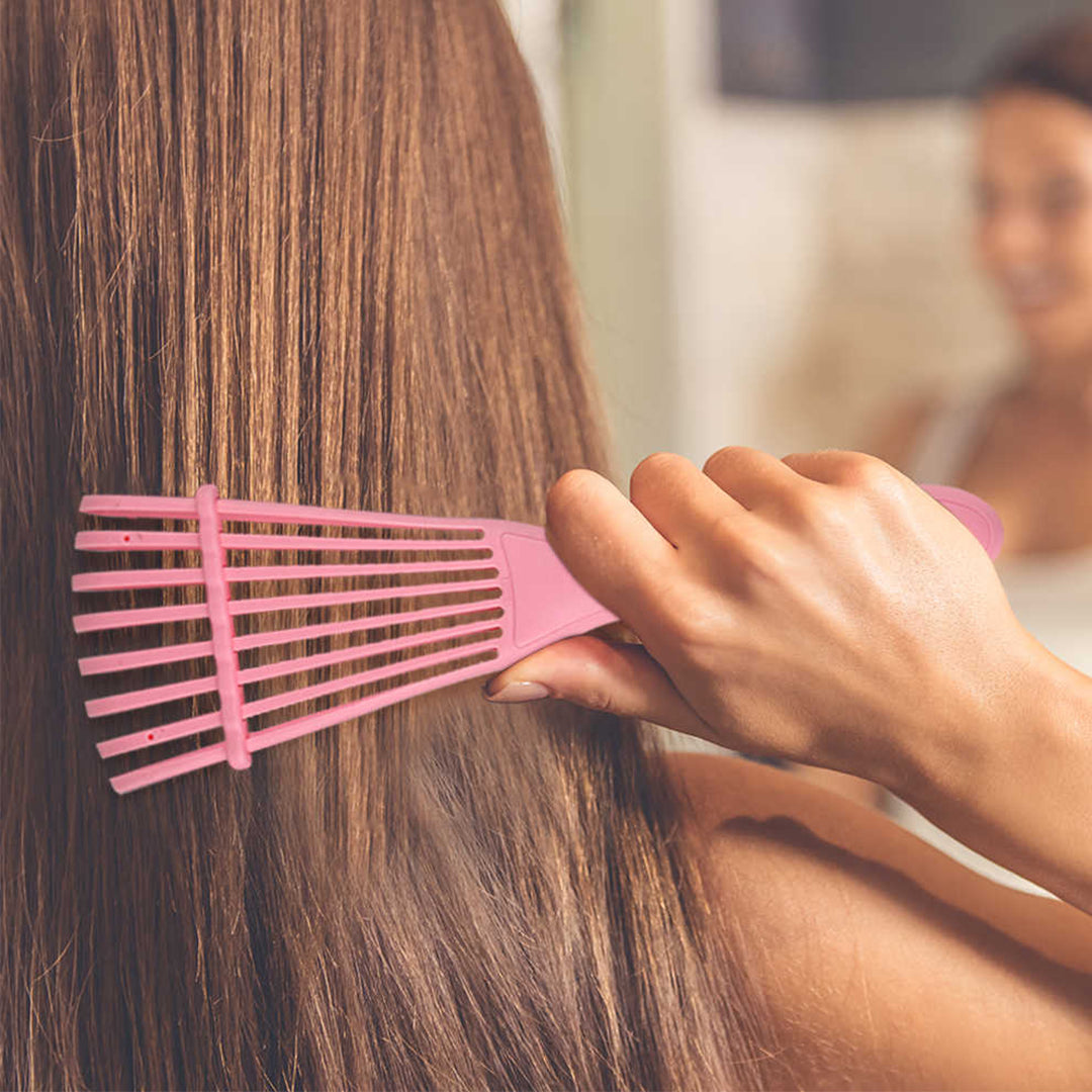LOOK 2 Pack Detangling Brush for Curly Hair, ez detangler brush Hair Detangler, For Hair Wet Dry Oil Thick Long Hair. AVAILABLE purple, pink